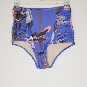 Kortni Jeane High Waisted Bikini Bottom Sizs XS